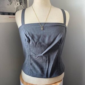 American Vintage Blue Tank Top